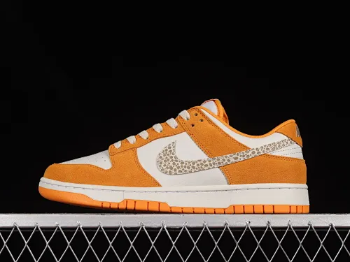 All categories Nk SB Dunk Series Nk SB Dunk Low low-top sneakers Nk Dunk Low "Safari Swoosh" off-white orange SB low-top sports and leisure sneakers DR0156-800